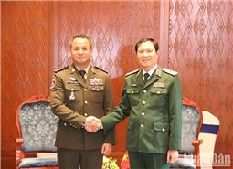 Hoạt động của Thượng tướng Nguyễn Tân Cương tại Lào
